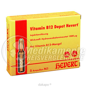 VITAMIN B 12 Depot Hevert Amp.