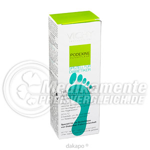 VICHY PODEXINE Aufbau Pflege f.Diabetiker