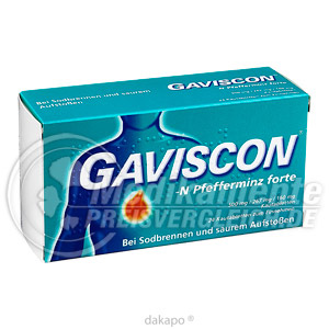 GAVISCON N Pfefferminz forte Kautabl.