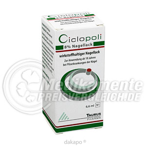 CICLOPOLI 8% Nagellack