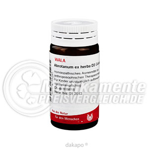 Abrotanum Ex Herba D 3 Globuli