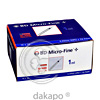 B-d Micro Fine+ U 100 Insulin Spritze 12