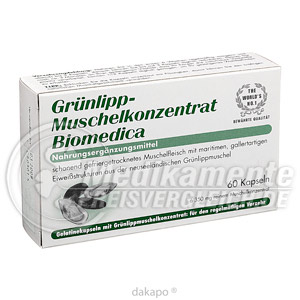 Gruenlipp Muschelkonzentra Preisvergleich