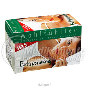 H&s Wohlfuehltee Entspannung Btl. Preisvergleich