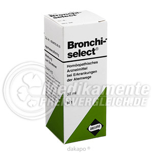 Bronchiselect Tropfen Preisvergleich