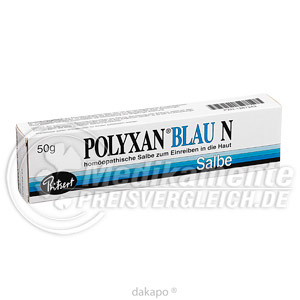 Polyxan Blau N Salbe Preisvergleich
