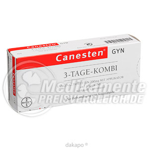 Canesten Gyn 3 Preisvergleich