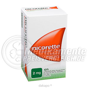 Nicorette 2 mg Freshfruit Kaugummi Preisvergleich