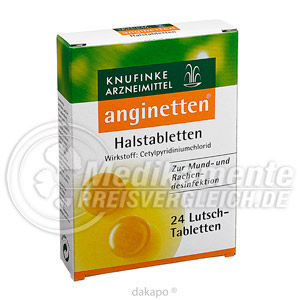 Anginetten Halstabletten Preisvergleich