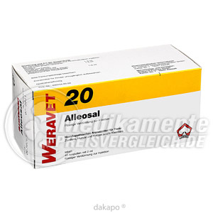 Alleosal 20 Amp. Vet. Preisvergleich