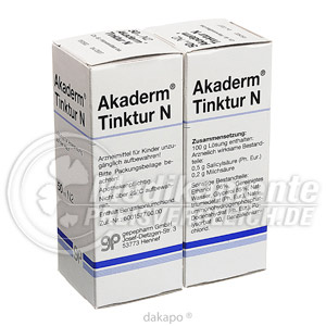 Akaderm Tinktur N Preisvergleich