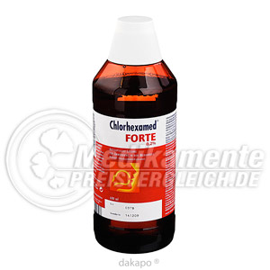 Chlorhexamed Forte 0.2% Preisvergleich