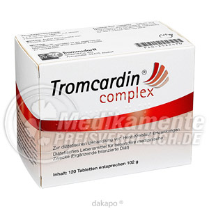 TROMCARDIN Complex Tabl. Preisvergleich