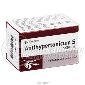 Antihypertonicum S Schuck Preisvergleich