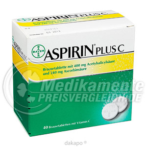 Aspirin Plus C Preisvergleich
