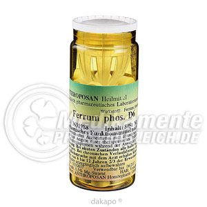 Ferrum Phos. D 6 Schuessler Nr.3 Tabl. Preisvergleich