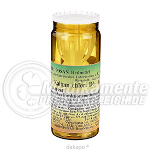 Kalium Chlorat. D 6 Schuessler Nr.4 Tabl. Preisvergleich