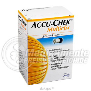 Accu Chek Multiclix Lanzet Preisvergleich