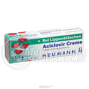 Aciclovir Heumann Creme Preisvergleich