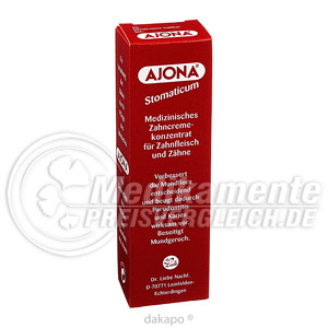 Ajona Stomaticum Zahncreme Preisvergleich