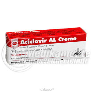 Aciclovir Al Creme Preisvergleich